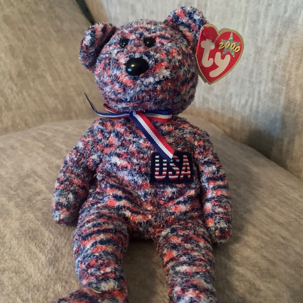2000 USA beanie baby original